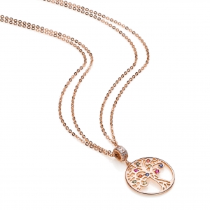 Collana in Argento con zirconi